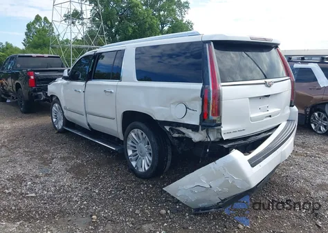 2019 Cadillac Escalade Esv Platinum из США, поврежденный, VIN 1GYS4KKJ2KR104688
